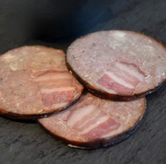 Mini andouille with bacon and Espelette pepper - 140g