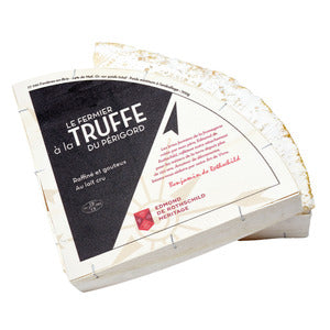 ✨Brie Le Fermier with black truffle Tuber Melanosporum 3% with raw milk ±700g✨