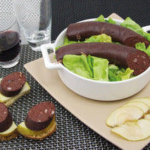 Black pudding with onions and apples, French pork, ±2.3kg