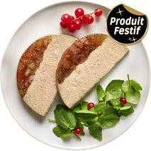 ✨Bûche de mousse de canard et confit d'oignon 1,2kg✨