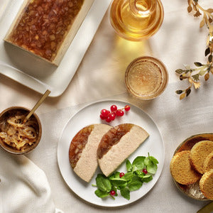 ✨Bûche de mousse de canard et confit d'oignon 1,2kg✨
