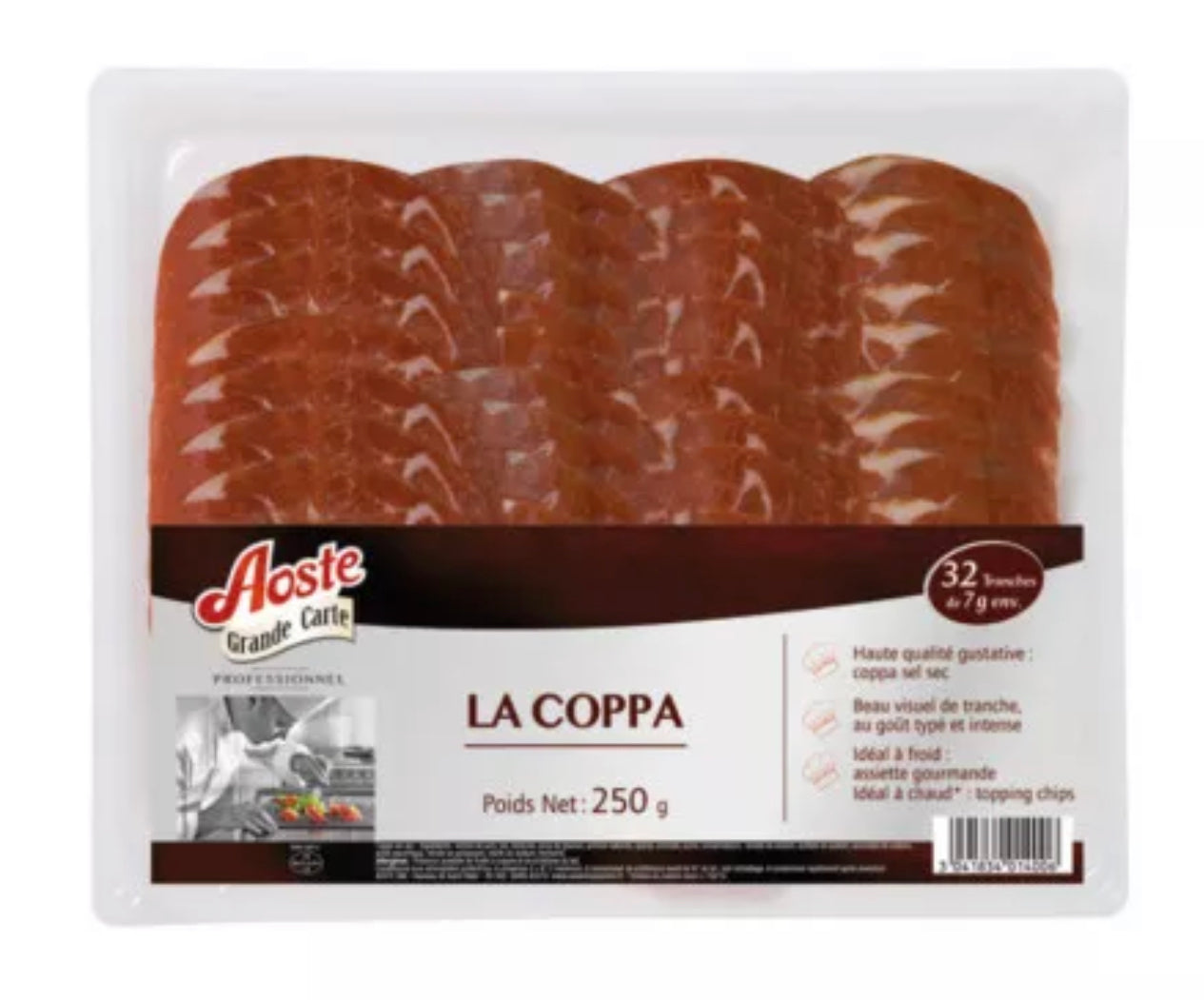 Coppa 32 tranches - 250g