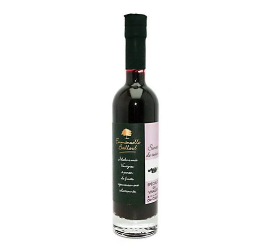 Vinegar with black currant pulp from Burgundy - 20cl