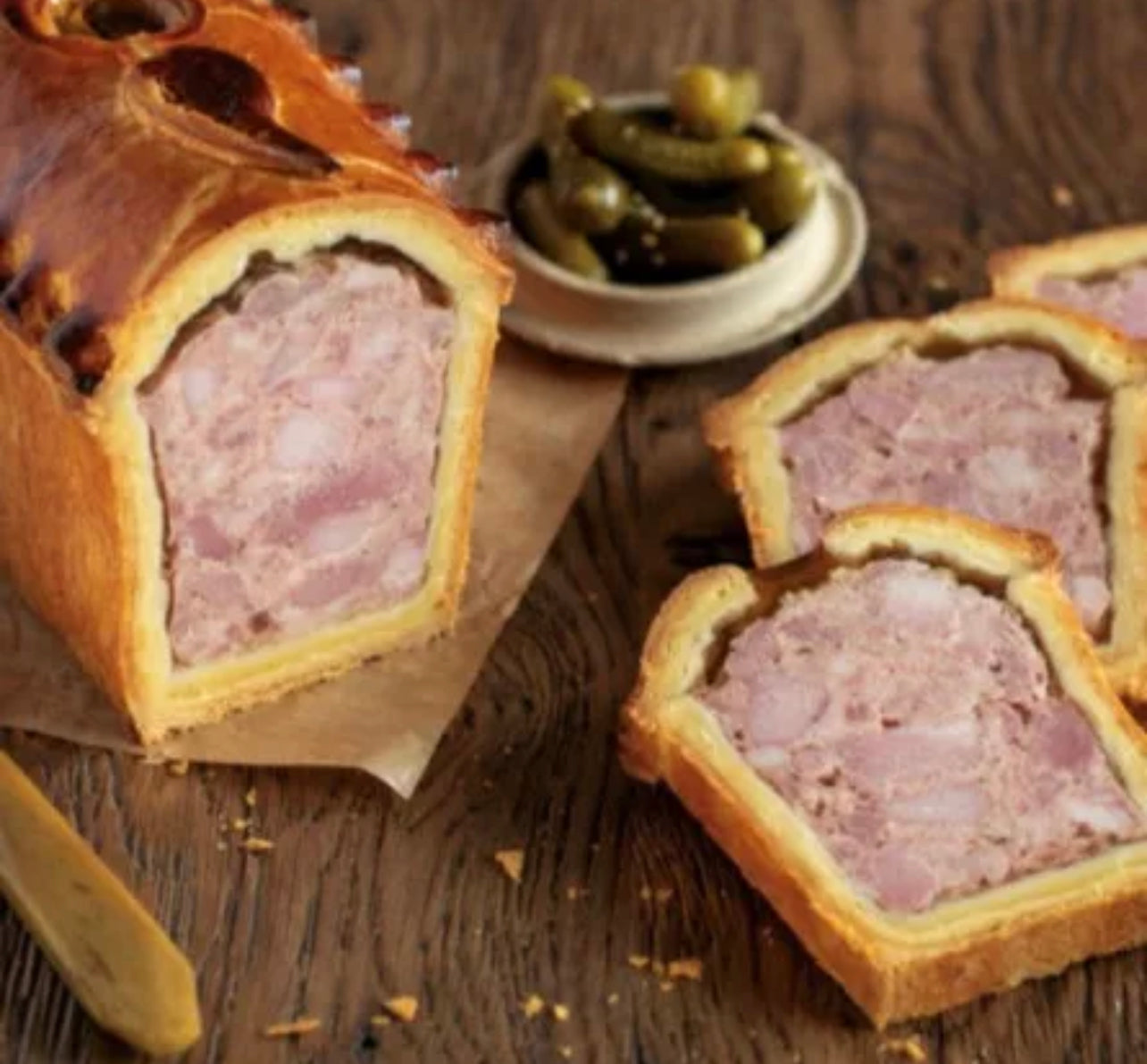 Paté de media bresana en croute ±2,2kg