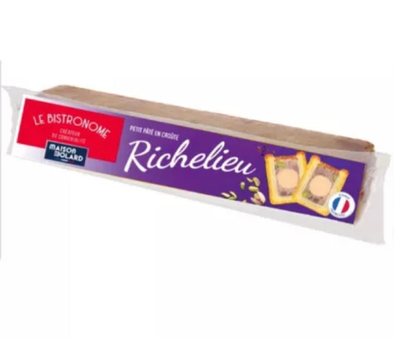 Mini pâté en croûte "Le Bistronome" Richelieu au canard - 450g