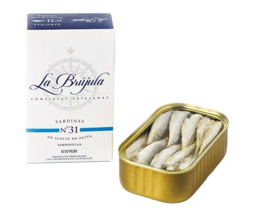 Sardinillas (mini sardines) in olive oil 16/20 - 115g