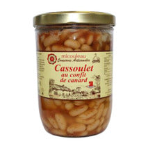 Cassoulet con confit de pato y salchicha de Toulouse, tarro de 765 g