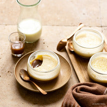 Tarta de queso con caramelo salado en vaso 100g