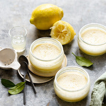 Tarta de queso y limón corso en tarro de cristal de 100 g