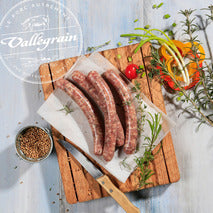 Chipolata aux herbes boyau naturel porc français x6 ±360g
