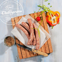 Chipolata nature pur porc noyau naturel porc français x6 ±360g