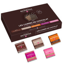 Box of Pure Origins chocolate squares x50 195g