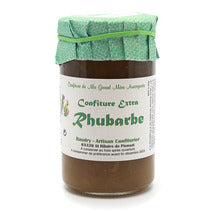 Confiture artisanale de rhubarbe 370g
