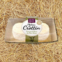 Crottin de chèvre lait thermisé plateau 2x60g ou 12x60g
