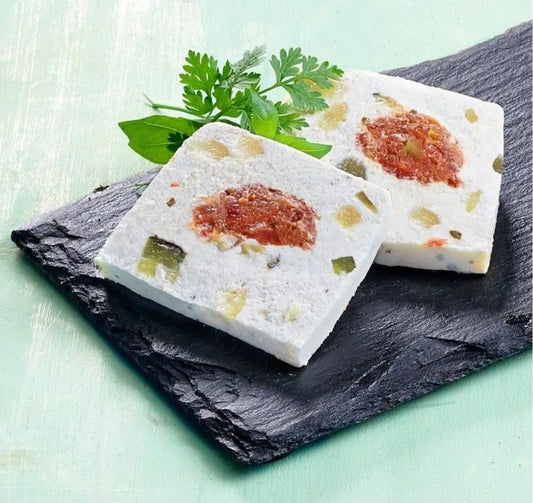 Vegetable, tomato and goat's cheese terrine - 500g