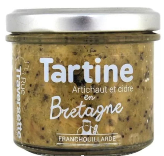 Tartine en Bretagne - Tartinable d'artichaut et cidre - 110g