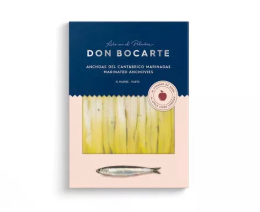 Cantabrian anchovy fillets boquerones in extra virgin olive oil - 140g