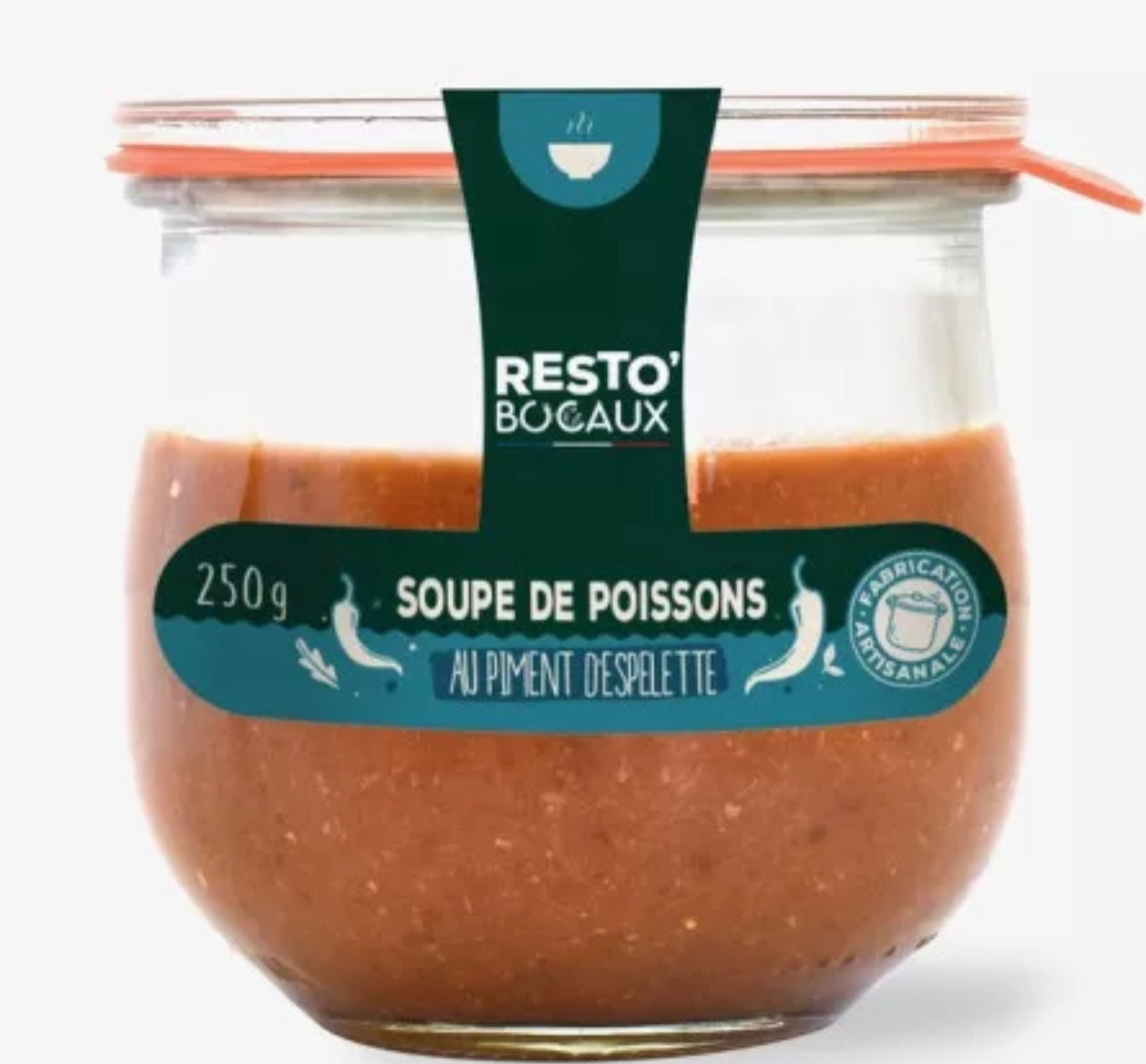 Soupe de poissons au piment d'Espelette - 250g