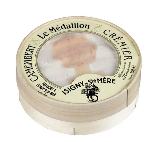 Camembert Le Médaillon crémier non pasteurisé - 250g