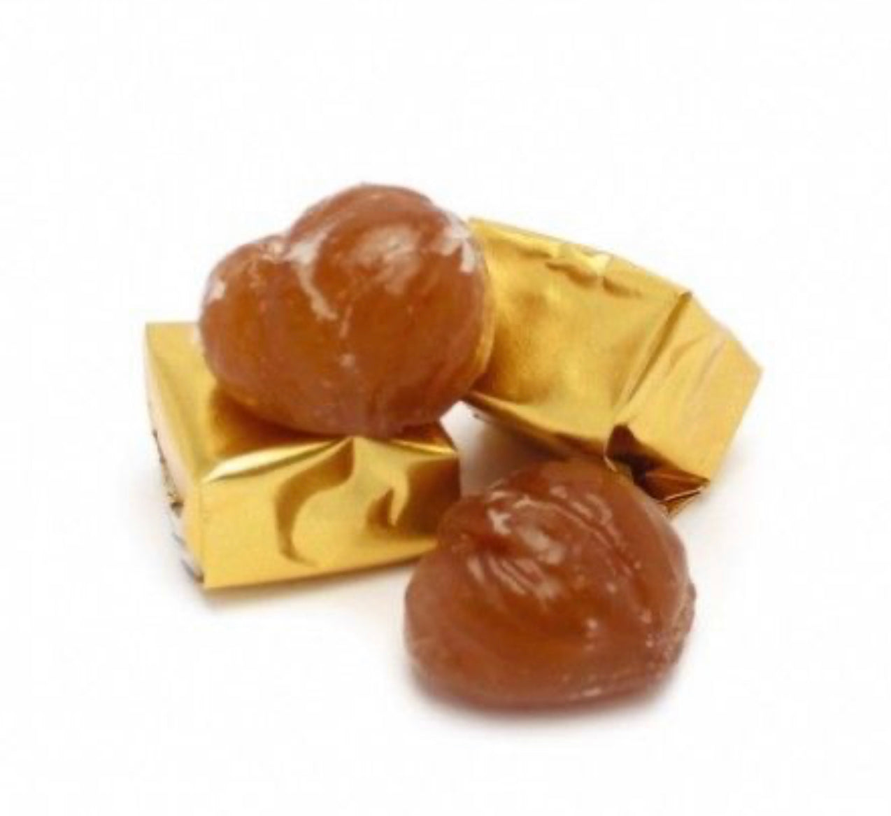 Whole candied chestnuts wrapped in gold x16 - 320g