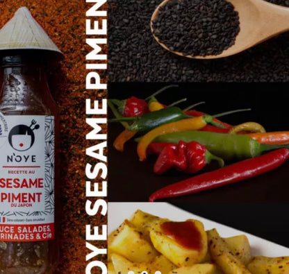 Salad sauce and marinade with sesame and Japanese pepper - 500ml