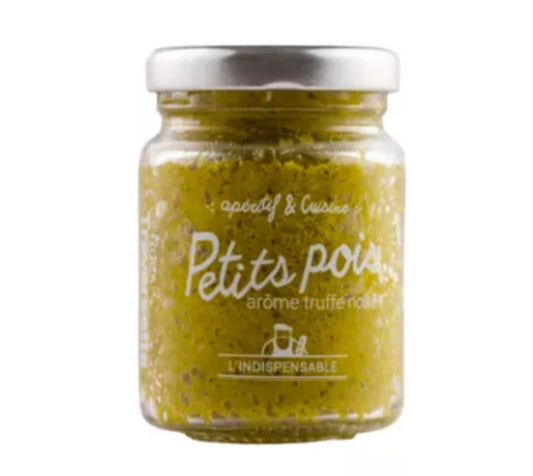 Extra fine pea paste with black truffle flavor - 90g