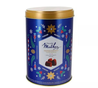 Fancy truffles, blue Christmas box - 500g