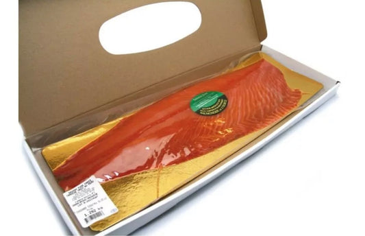 Hand-sliced ​​Norwegian smoked salmon ±1.2kg