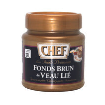 Fond brun de veau lié premium 600g CHEF