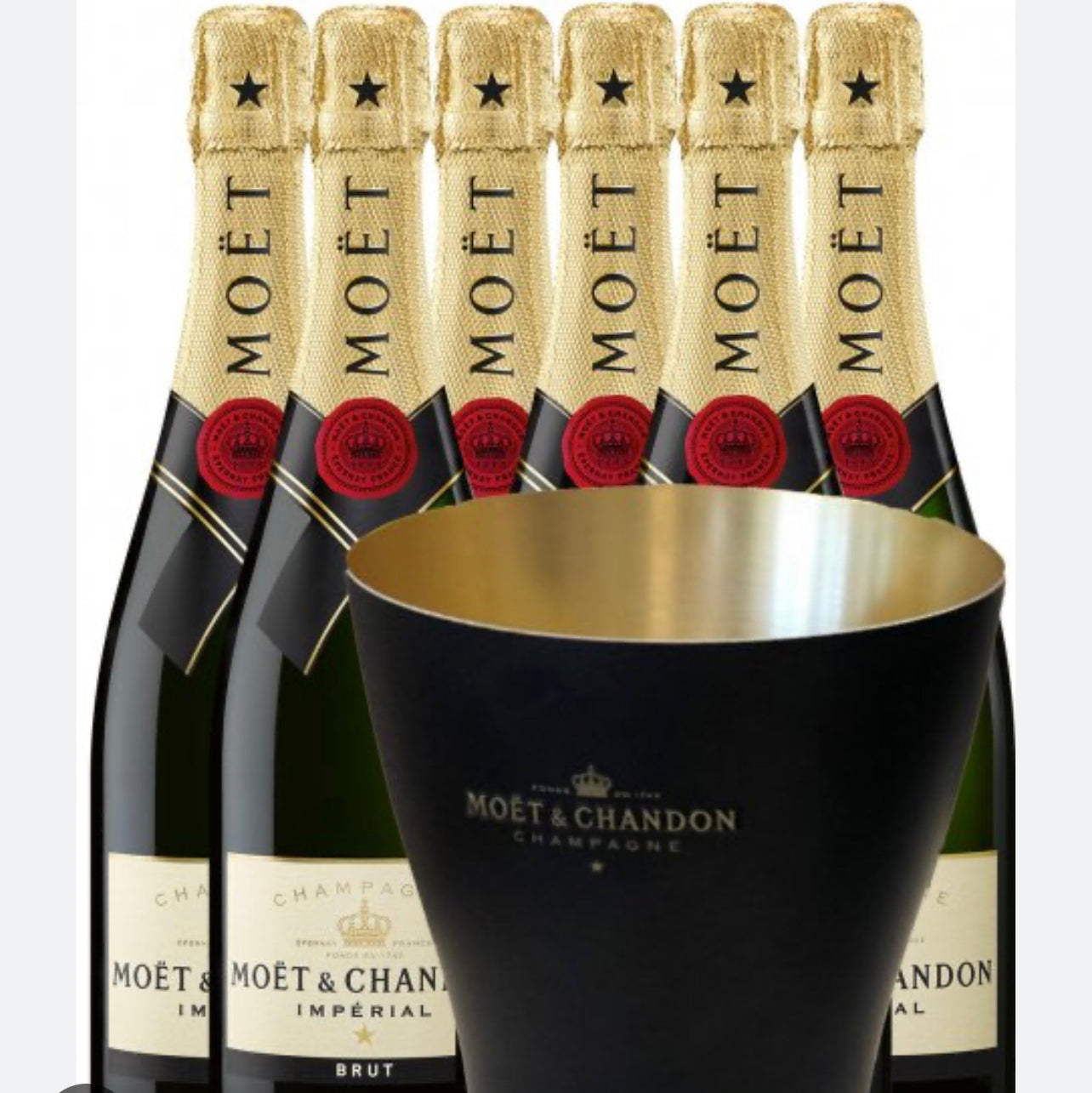 ✨Champagne Moet &amp; Chandon 6 bottles + Bucket - 450cl✨