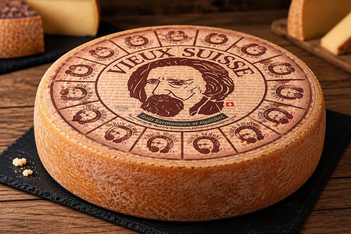 Vieux Suisse AOP au lait cru – Fromage affiné 200 à 390 jours | 800 g à 6,5 kg
