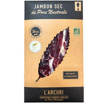 Corsican dry ham Nustrale 36 months ORGANIC sliced ​​80g