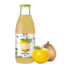 Zumo prensado de manzana y pera ecológico 75 cl