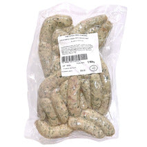 Mini saucisse de volaille et de veau cuite origine France 34x±30g ±1kg