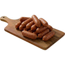 Mini saucisse fumée supérieure cuite boyau naturel  25x60g