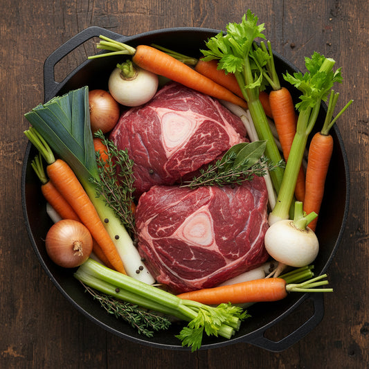 Noix de joue de boeuf semi-parée ±2,5kg