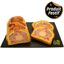 ✨Demi Pâté en croûte charcutier et son médaillon de Noël  ±2,45kg✨