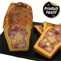 ✨ Half venison pâté in crust with green apples and hazelnuts ±2.3kg✨