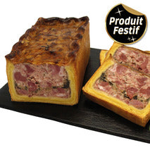 ✨Demi Pâté en croûte de sanglier et cèpes ±2,3kg✨