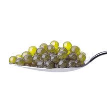 Perles d'huile d'olive au basilic bocal 50g