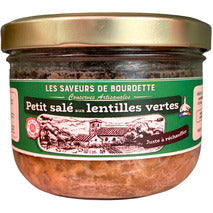 Petit Salé aux lentilles vertes bocal 320g