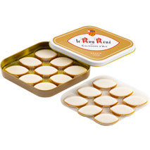 Petits calissons boîte métal losange x18 235g