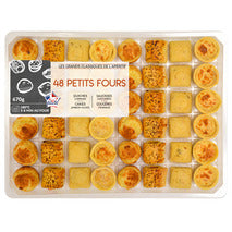 Surtido de petit fours salados x48 - 670g