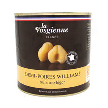 Demi-Poire Williams au sirop léger 2,6kg