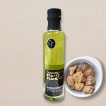 Preparation based on olive oil flavored with white truffle 25cl