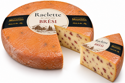 Raclette au lait cru au brési | Éclats de viande de bœuf séché & fumé au tuyé