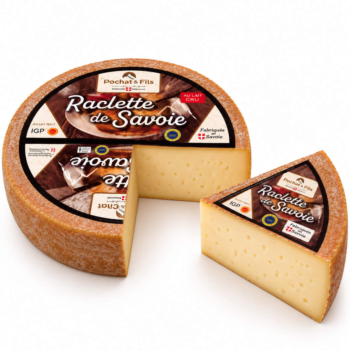 Raclette de Savoie IGP au lait cru