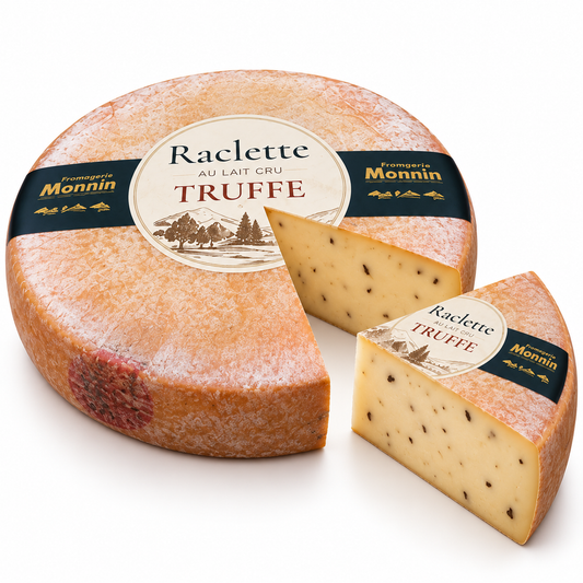 Raclette au lait cru à la truffe d'été 1,3%