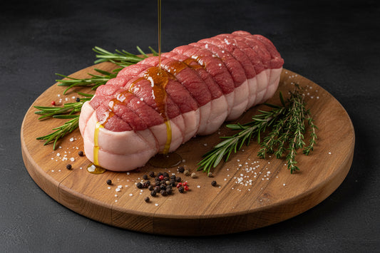 Rôti de boeuf français de race Aubrac ±2kg