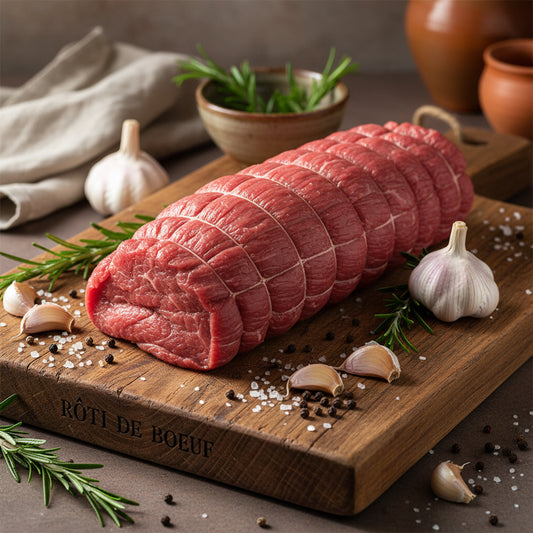 Rôti de boeuf français de race Blonde d'Aquitaine ±2kg